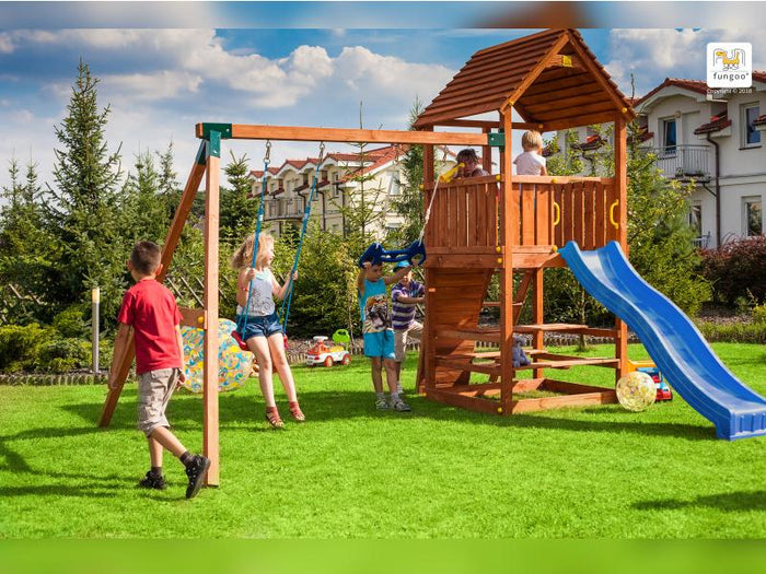 FUNGOO JOY Move+ Step On Free Time / NADELHOLZ teak impr.