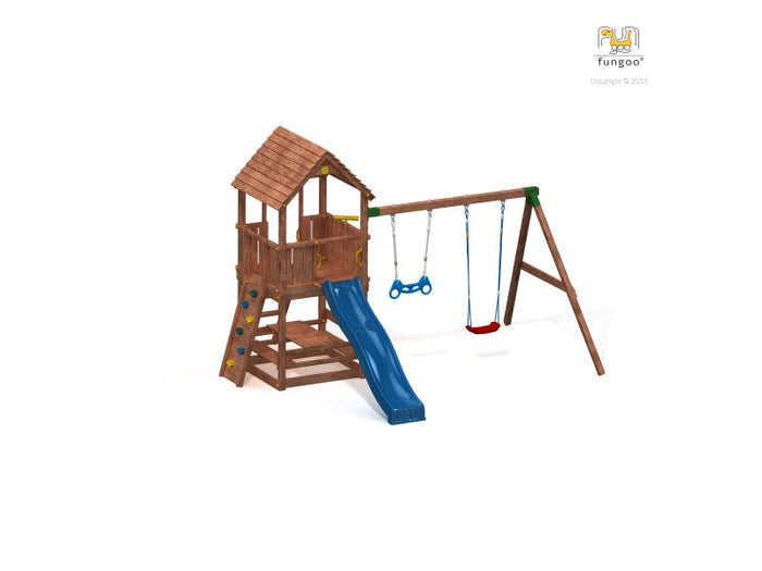 FUNGOO JOY Move+ Step On Free Time / NADELHOLZ teak impr.