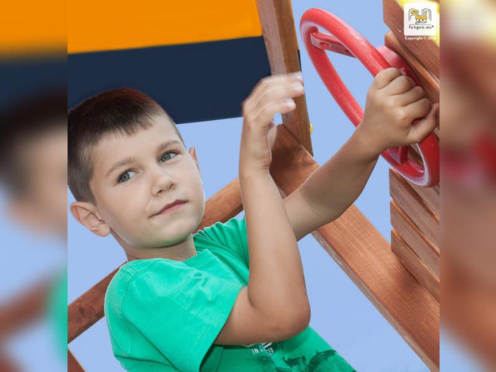 FUNGOO JOY Move+ Step On Free Time / NADELHOLZ teak impr.