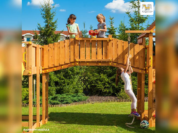 FUNGOO MODULE RAINBOW (Brücke) / NADELHOLZ teak impr.
