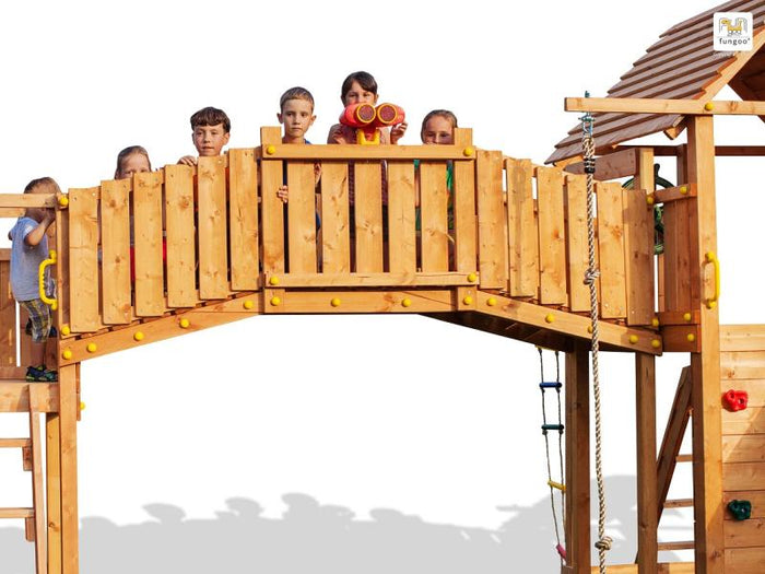 FUNGOO MODULE RAINBOW (Brücke) / NADELHOLZ teak impr.