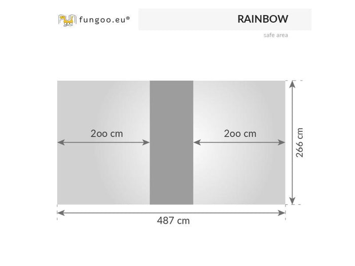 FUNGOO MODULE RAINBOW (Brücke) / NADELHOLZ teak impr.