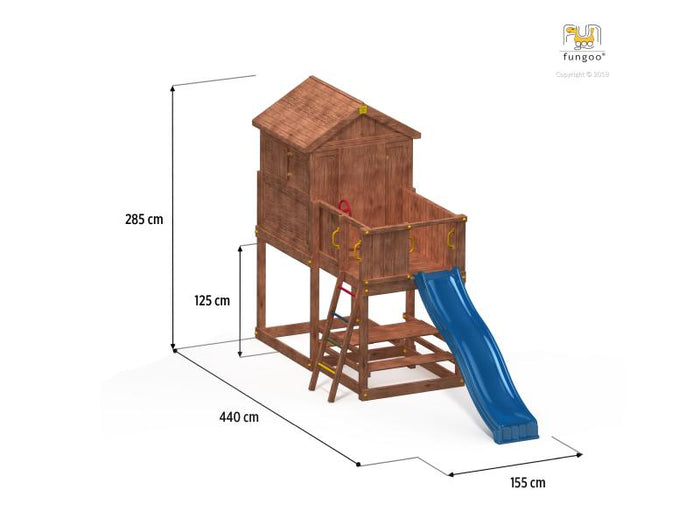 FUNGOO My HOUSE Free Time Beach / NADELHOLZ teak impr.