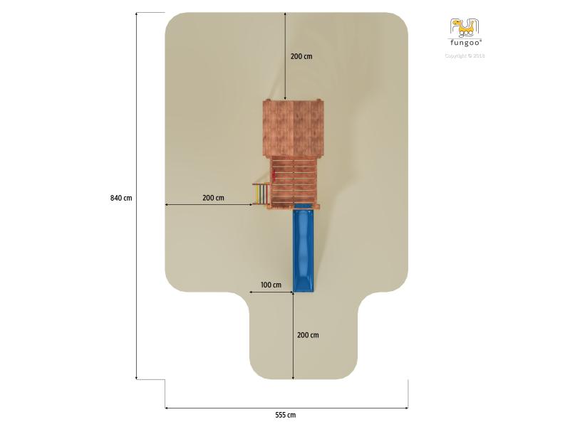 FUNGOO My HOUSE Free Time Beach / NADELHOLZ teak impr.