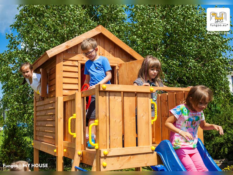 FUNGOO My HOUSE Move+ / NADELHOLZ teak impr.