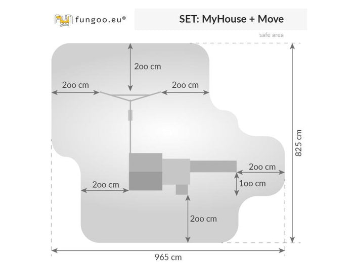 FUNGOO My HOUSE Move+ / NADELHOLZ teak impr.