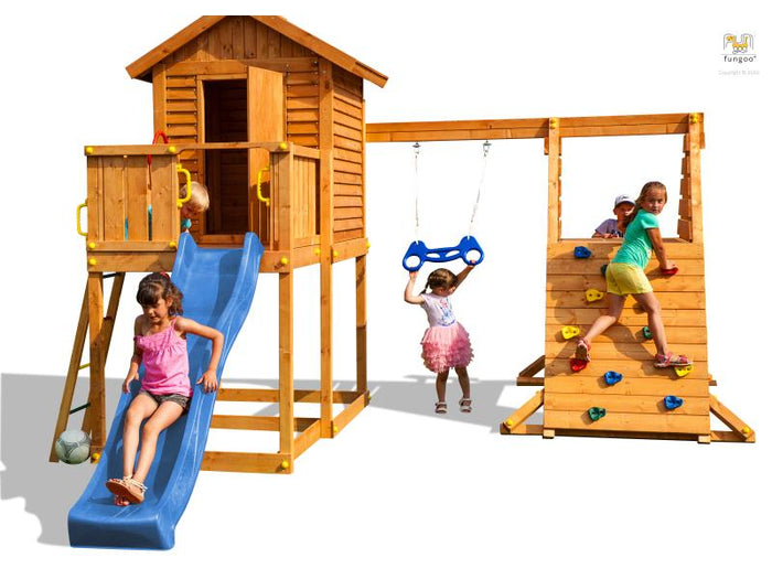 FUNGOO My HOUSE Spider+ / NADELHOLZ teak impr.