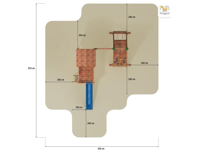 FUNGOO My HOUSE Spider+ / NADELHOLZ teak impr.