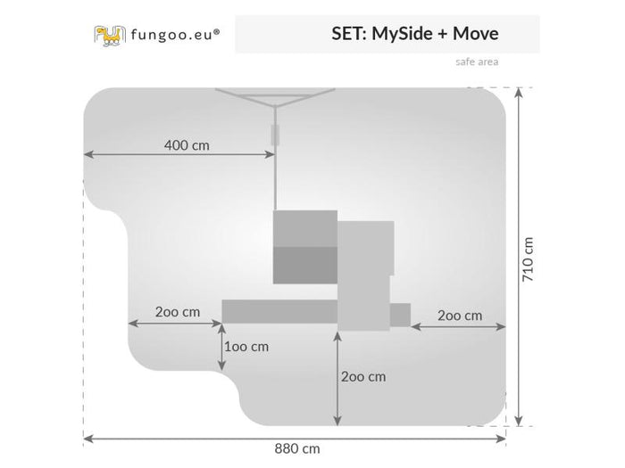 FUNGOO My SIDE Move+ / NADELHOLZ teak impr.