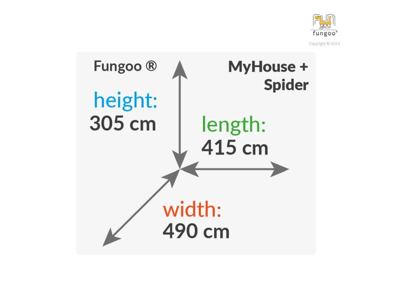 FUNGOO My SIDE Spider+ / NADELHOLZ teak impr.