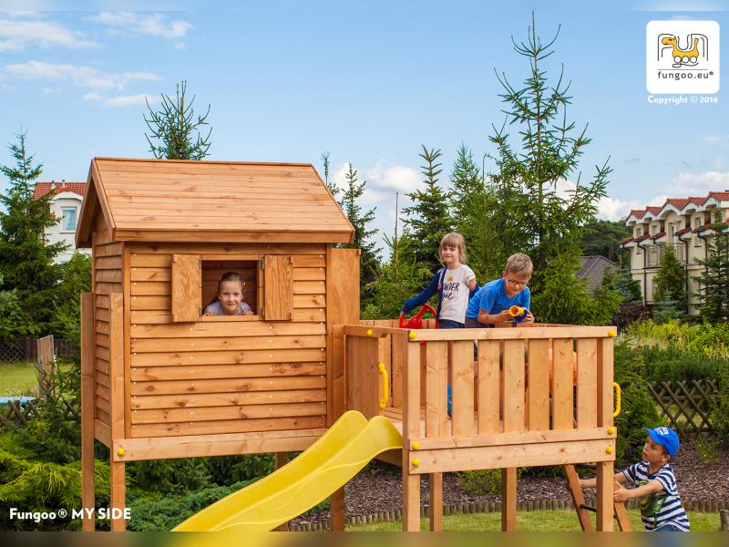 FUNGOO My SIDE Step On / NADELHOLZ teak impr.