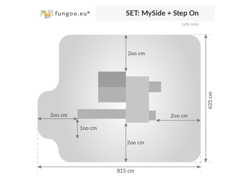 FUNGOO My SIDE Step On / NADELHOLZ teak impr.