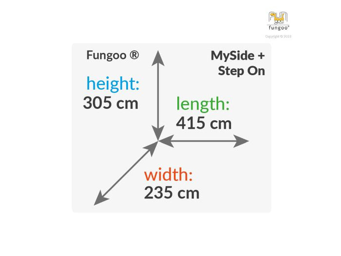 FUNGOO My SIDE Step On / NADELHOLZ teak impr.