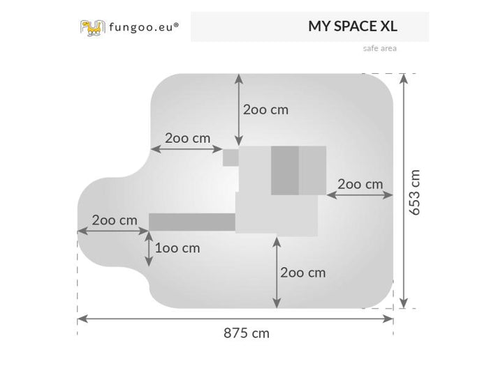 FUNGOO My SPACE XL / NADELHOLZ teak impr.