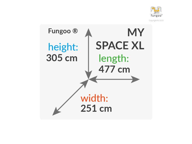 FUNGOO My SPACE XL / NADELHOLZ teak impr.