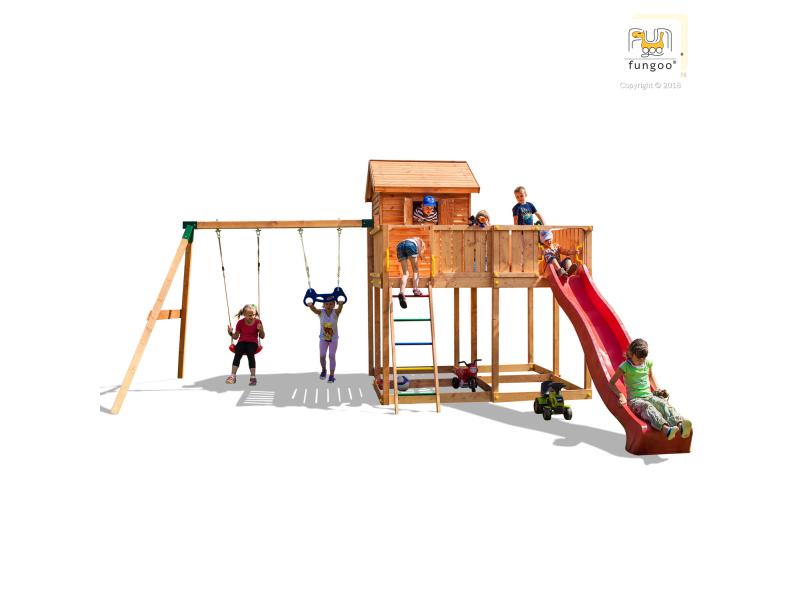 FUNGOO My SPACE XL Move+ / NADELHOLZ teak impr.