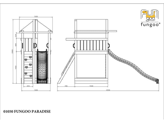 FUNGOO PARADISE / NADELHOLZ teak impr.