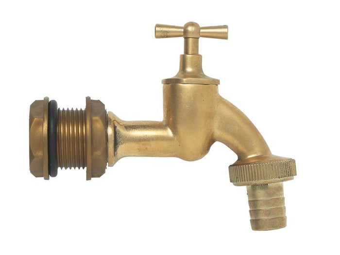 Garantia Messing-Auslaufhahn mit Tankverschraubung