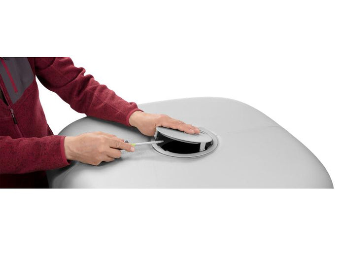 Garantia Regentonne Cubus 340 Liter, betongrau