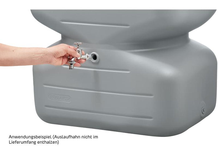 Garantia Regentonne Cubus 700 Liter, betongrau