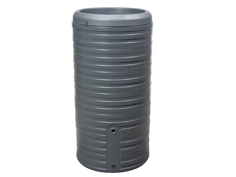 Garantia Regentonne Nordic 2in1, 300 Liter, graphit grey, inkl. Pflanzschale