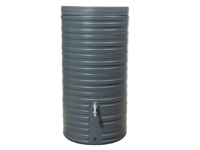 Garantia Regentonne Nordic, 300 Liter, graphit grey, inkl. Deckel