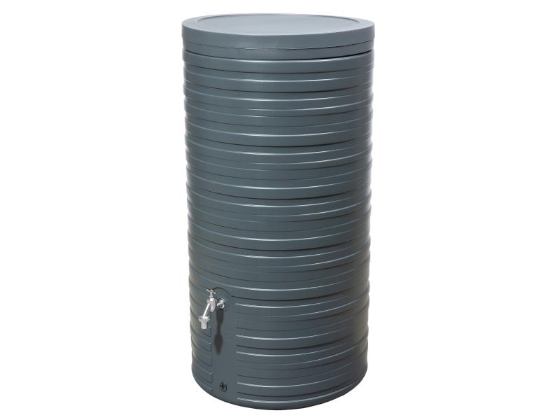 Garantia Regentonne Nordic, 300 Liter, graphit grey, inkl. Deckel