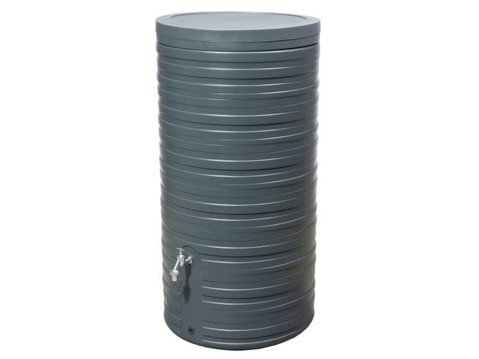 Garantia Regentonne Nordic, 300 Liter, graphit grey, inkl. Deckel