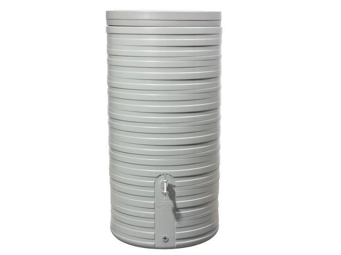 Garantia Regentonne Nordic, 300 Liter, steingrau, inkl. Deckel