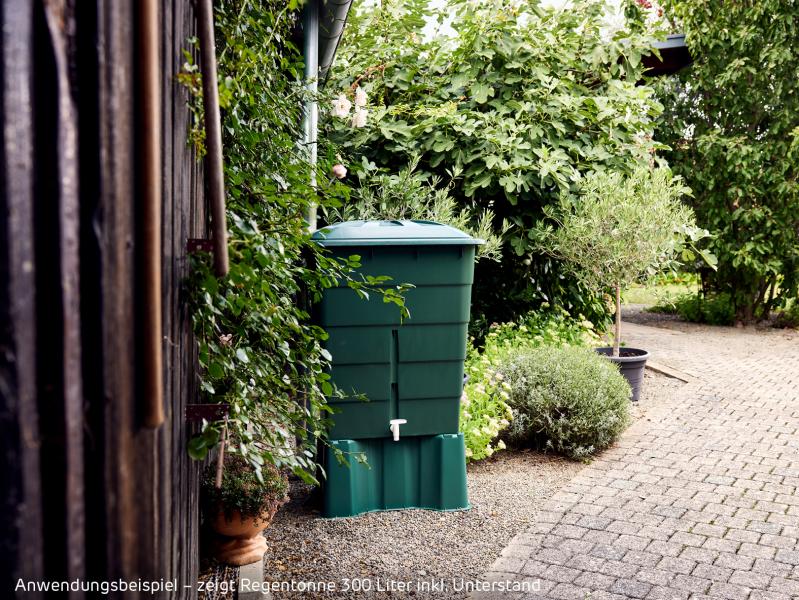 Garantia Regentonnen Auslaufhahn 3/4 " weiß, inkl. Dichtung und Kontermutter