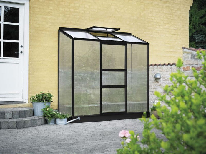 Halls Gewächshaus Altan 3 Schwarz SDPL