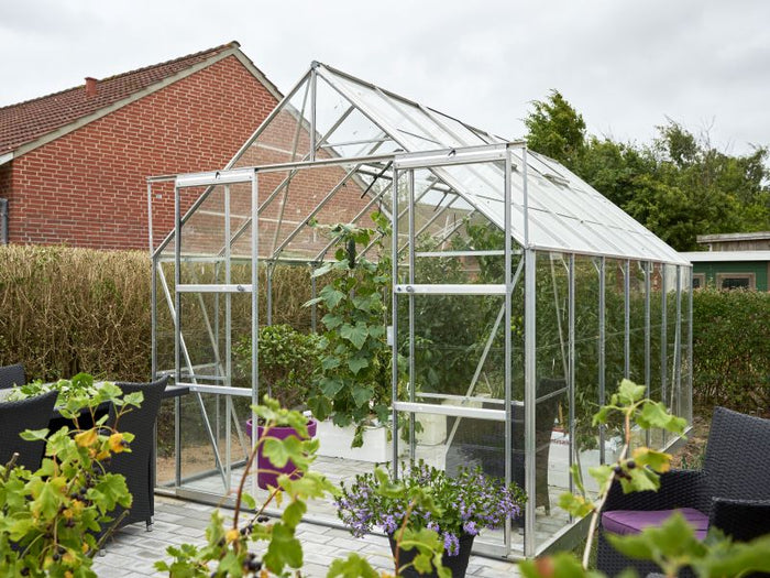 Halls Gewächshaus Magnum 148 Alu Sicherheitsglas