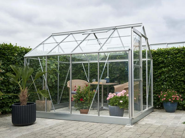 Halls Gewächshaus Popular 86 Blankglas