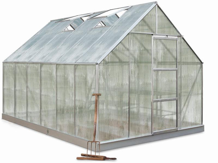 Halls Gewächshaus Universal 128 Alu SDPL