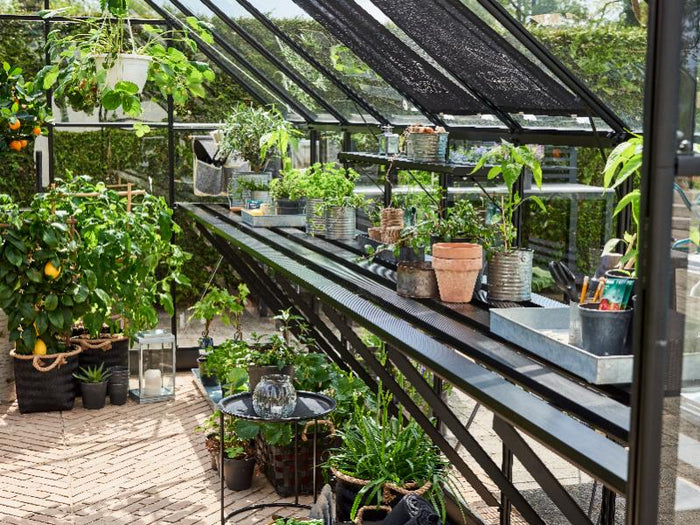 Halls Lamellen-Tisch - Qube 816 - schwarz - 8 Sektionen