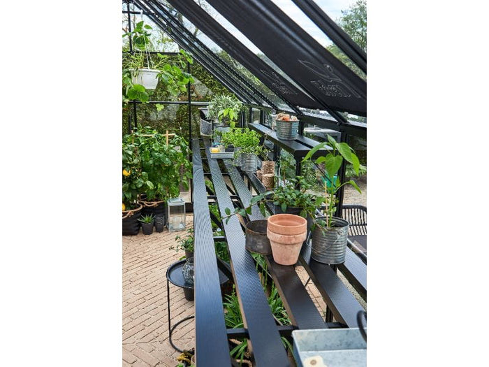 Halls Lamellen-Tisch - Qube 816 - schwarz - 8 Sektionen