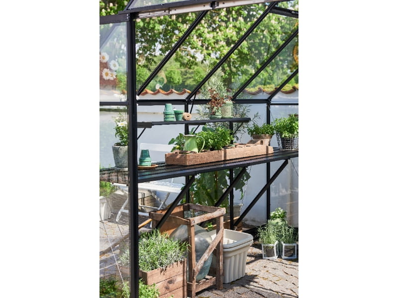 Halls Lamellen-Tisch - Qube 88 - schwarz - 4 Sektionen