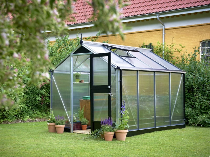 Juliana Gewächshaus Compact 6.6 Alu 10 mm Stegdoppelplatten