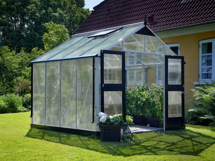 Juliana Gewächshaus Premium 8.8 Aluminium, 10 mm Stegdoppelplatten
