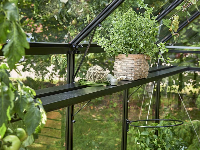 Juliana Lamellen-Regal für Gewächshaus Orangerie 15,2 qm