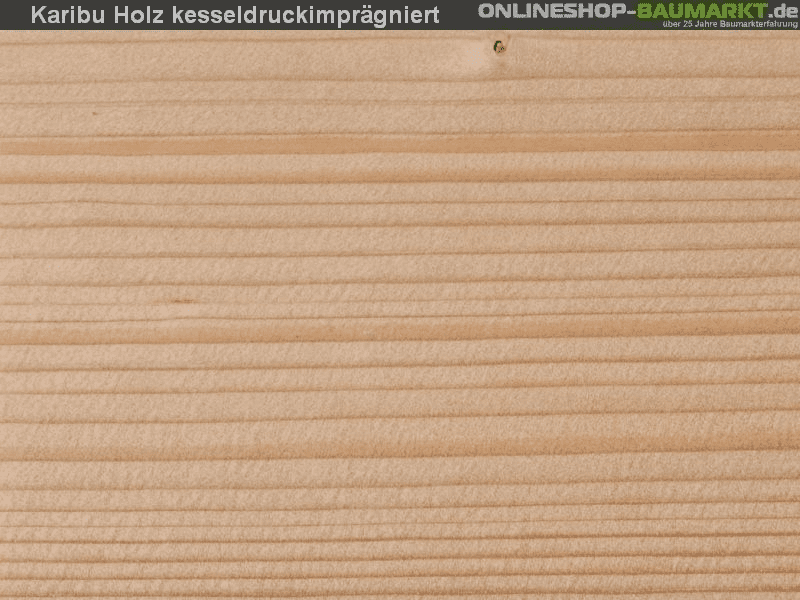 Karibu 4-Eck Pavillon Classic Holm 1 kdi Sparset inkl. Schindeln