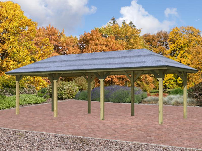 Karibu 4-Eck Pavillon Eco Perida 2