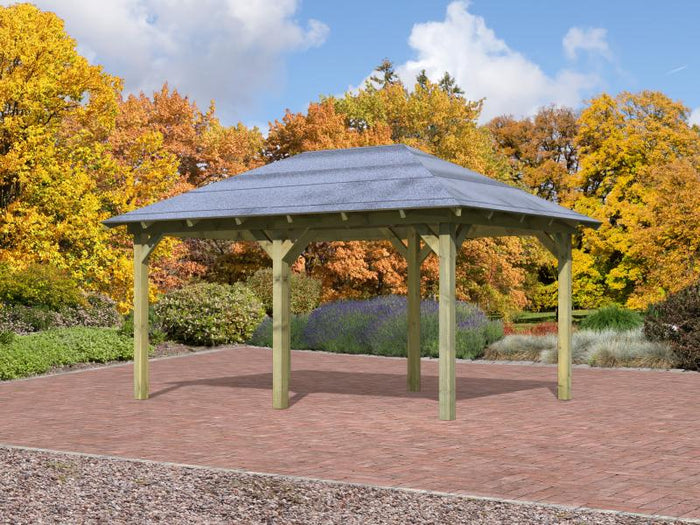 Karibu 4-Eck Pavillon Eco Perida