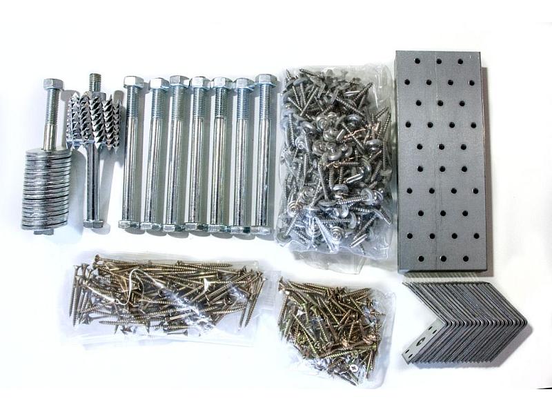 Karibu Beschlagbeutel Doppelcarport ECO 2