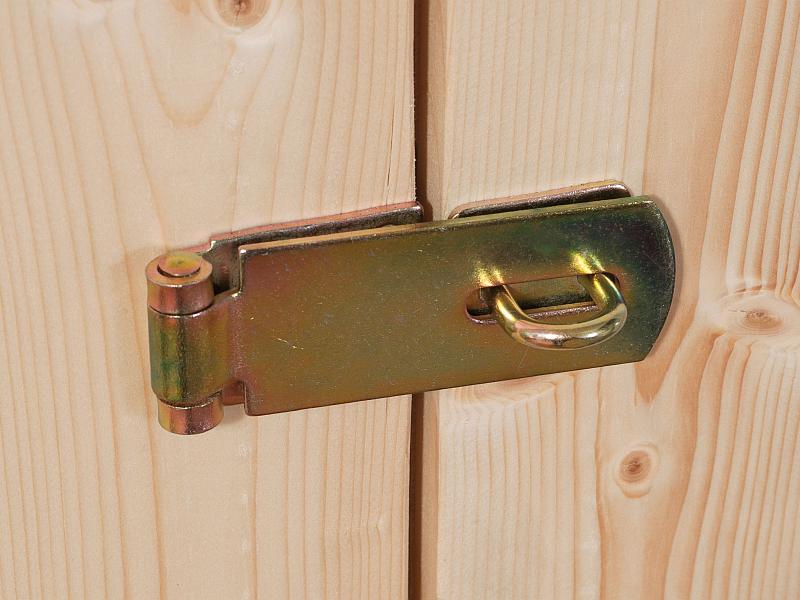 Karibu Blockbohlengarage 40 mm natur