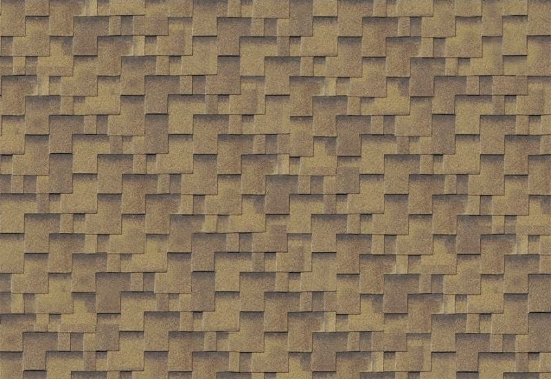 Karibu Dachschindeln Asymetrisch Zedernholz 4 Pakete