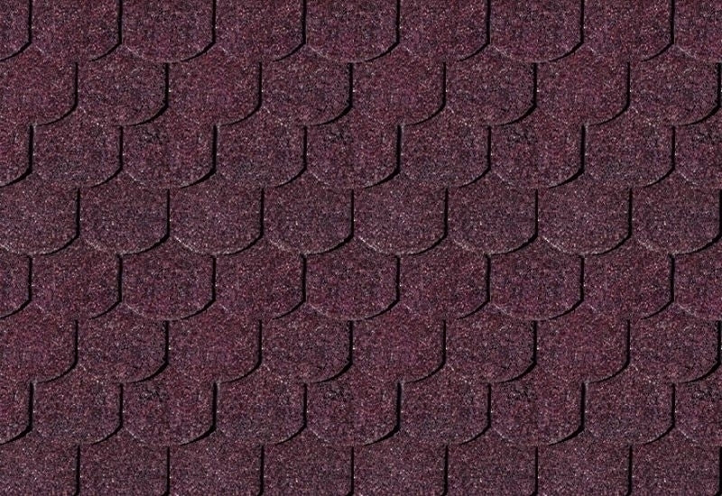 Karibu Dachschindeln Biberschwanz dunkelrot 14  Pakete