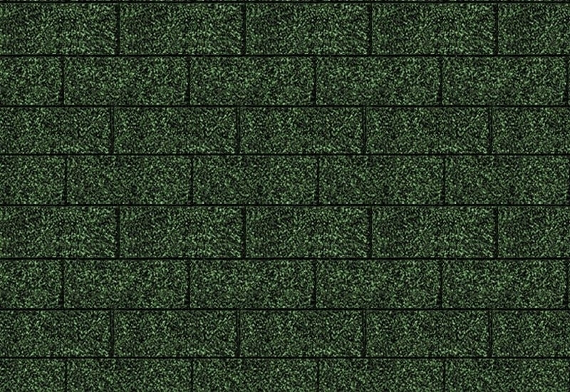 Karibu Dachschindeln Rechteck dunkelgrün 11  Pakete