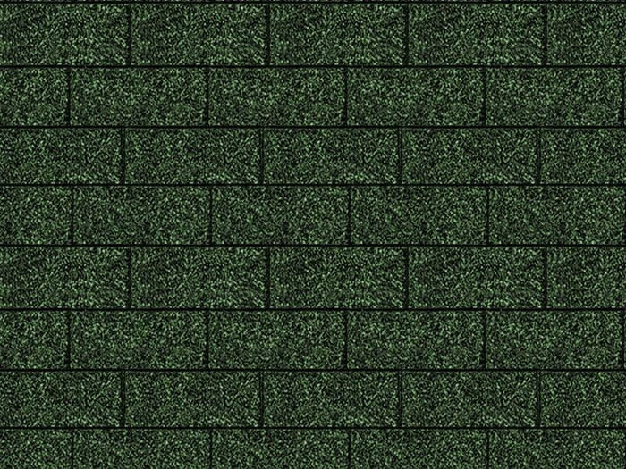 Karibu Dachschindeln Rechteck dunkelgrün 15  Pakete