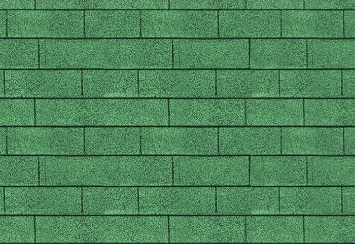 Karibu Dachschindeln Rechteck grün 27 Pakete